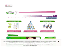 Tablet Screenshot of fenioux-nutrition.com